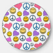 Peace Love Laugh Wireless Charger (Front)