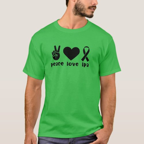 Peace Love LPA Dwarfism Awareness Shirt