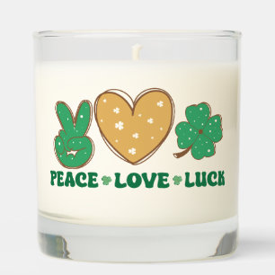 Peace Love Luck Soy Candle