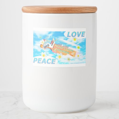 Peace  Love Machine    Food Label