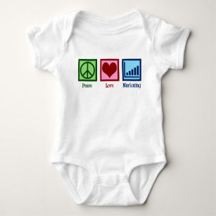 Peace Love Marketing Baby Bodysuit