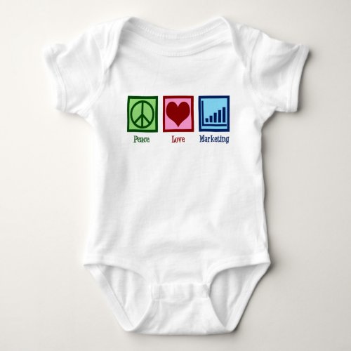 Peace Love Marketing Baby Bodysuit