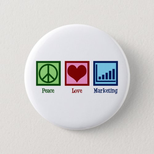 Peace Love Marketing Button