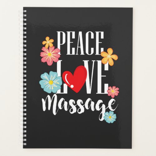 Peace Love Massage Planner