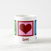 Peace Love Meerkats Coffee Mug (Center)