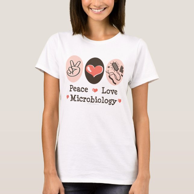 Peace Love Microbiology Tank Top (Front)