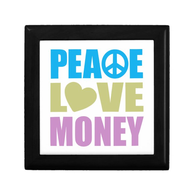 Peace Love Money Gift Box (Front)