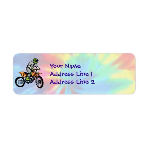 Peace Love Motocross Label