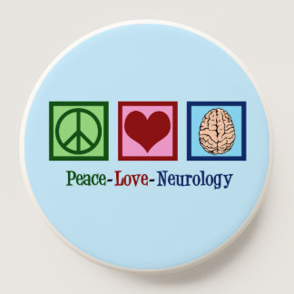 Peace Love Neurology - Neurologist PopSocket