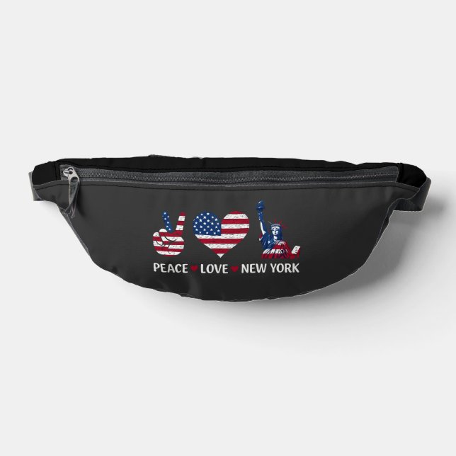 Peace Love New York Fanny Pack (Lay Down)