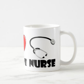 Peace Love Nurse Coffee Mug