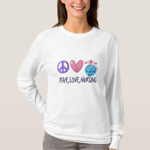 Peace Love Nursing T-Shirt