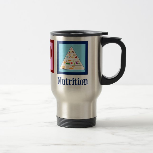 Peace Love Nutrition Travel Mug (Right)