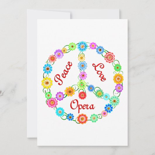 Peace Love Opera (Front)