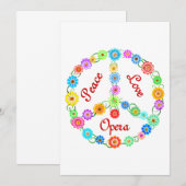 Peace Love Opera (Front/Back)