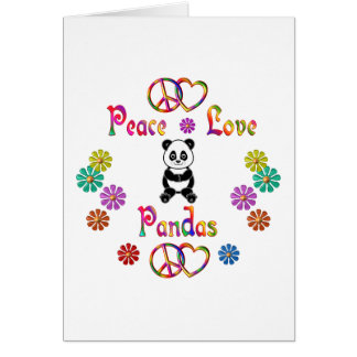 PEACE LOVE PANDAS