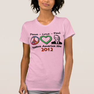 Peace Love Paul T-Shirt