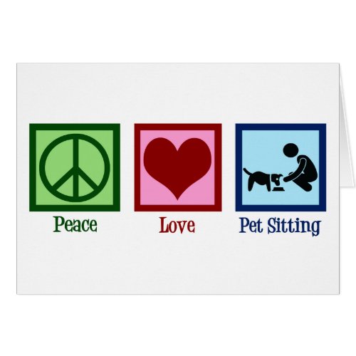 Peace Love Pet Sitting Dog Walking Service