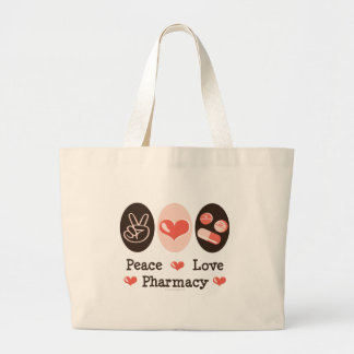 Peace Love Pharmacy Tote Bag