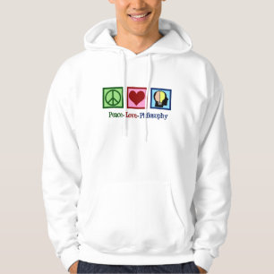 Peace Love Philosophy Hoodie