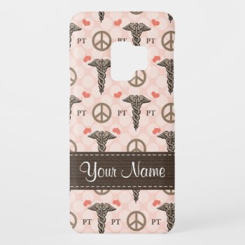Peace Love Physical Therapy Case-mate Samsung Galaxy S9 Case by cutecases at Zazzle
