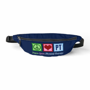 Peace Love Physical Therapy Cool PT Fanny Pack