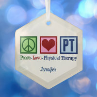 Peace Love Physical Therapy Custom PT Christmas