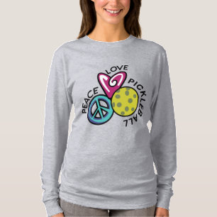 Peace Love Pickleball T-Shirt