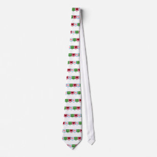 Peace Love Pigs Tie