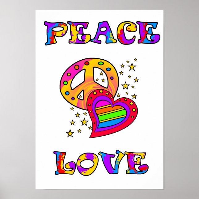 PEACE & LOVE POSTER (Front)