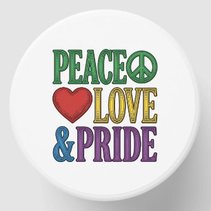 Peace Love Pride Vintage Engraving Vector Design_1 Mini Candle Favors