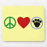 Peace love hot sale and puppy paws