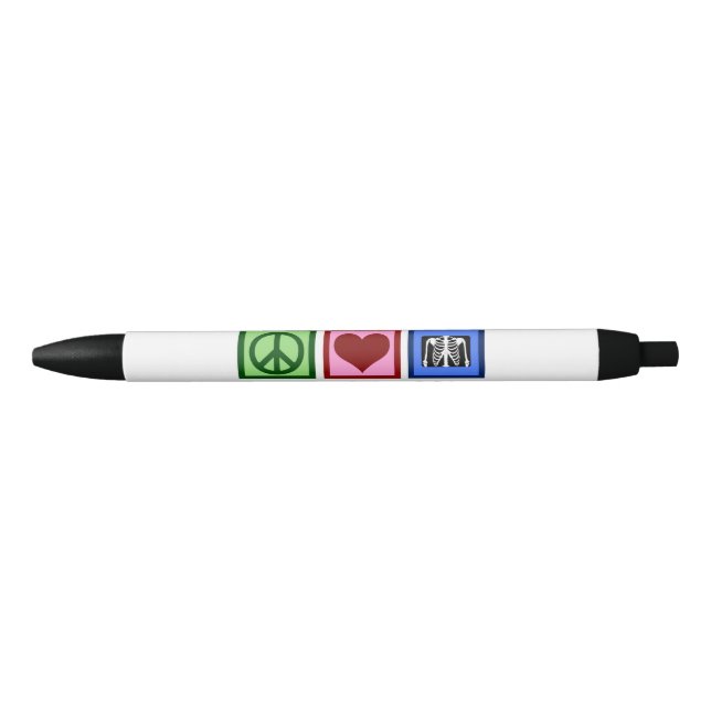 Peace Love Radiology Cute Radiologist Pen (Front)