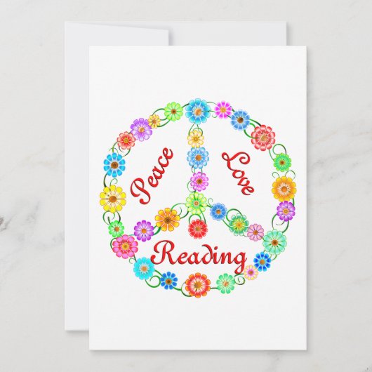 Peace Love Reading (Front)