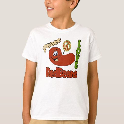 Peace Love Red Beans T_Shirt