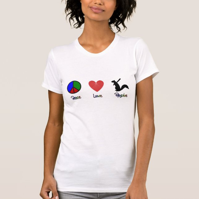 Peace Love Resolve T-Shirt (Front)