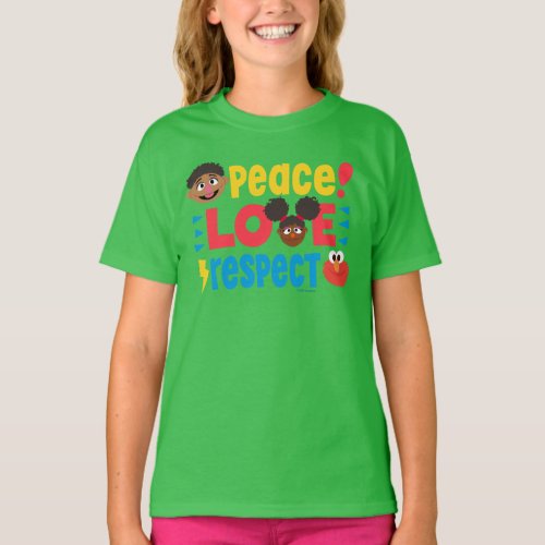 Peace Love Respect T_Shirt