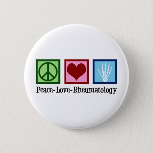 Peace Love Rheumatology Button