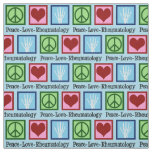 Peace Love Rheumatology Fabric