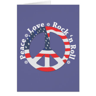 Peace, Love, Rock n Roll Cards