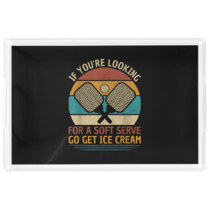 Peace Love & Rock & Roll Guitar Player Guitarist V Acrylic Tray