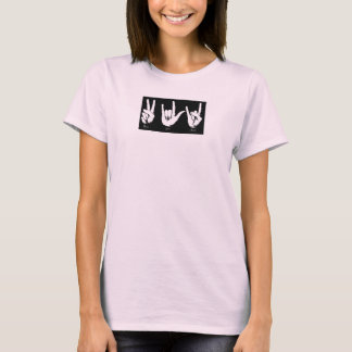 peace love rock T-Shirt