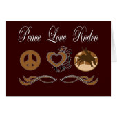 Peace Love Rodeo (Front Horizontal)