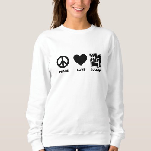 PEACE LOVE SADUKO T_Shirt Sweatshirt