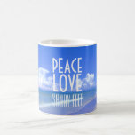 Peace, Love, Sandy Feet Coffee Mug at Zazzle