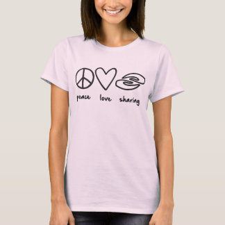 Peace Love Sharing Men's Tee