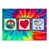 Peace, Love, Sheep (Front Horizontal)