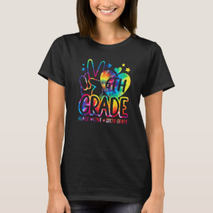 Peace Love Sixth Grade Back To School Team 6th Gra T-Shirt