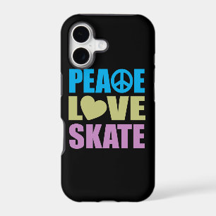 Peace Love Skate iPhone 17 Case