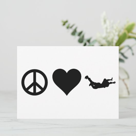 Peace Love Skydiving (Standing Front)